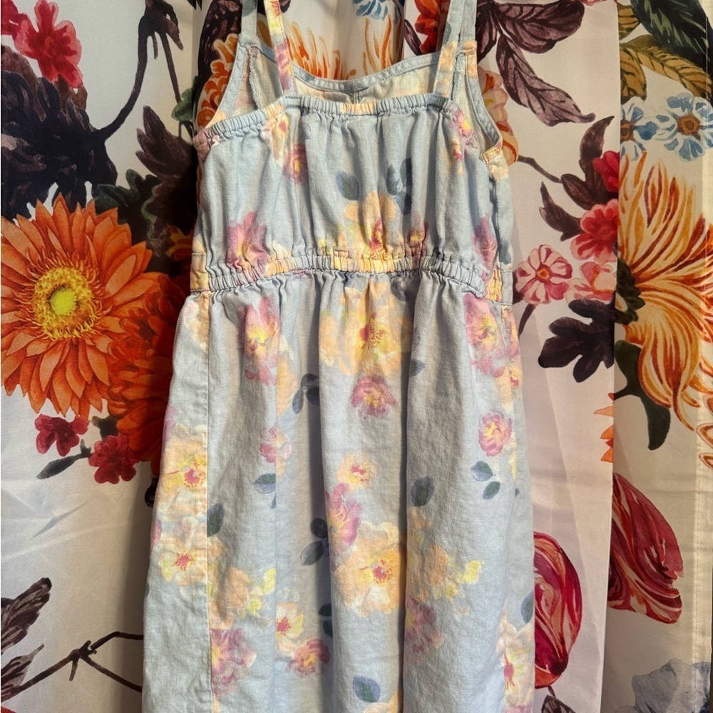 OshKosh B'gosh Girl’s Floral Strap Dress - Picture 2 of 7
